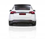 Tesla Model X by Novitec Rosso on Vossen Wheels (NV2) 2017 года